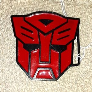 HASBRO AUTOBOTS BELT BUCKLE NRMINT CONDITION